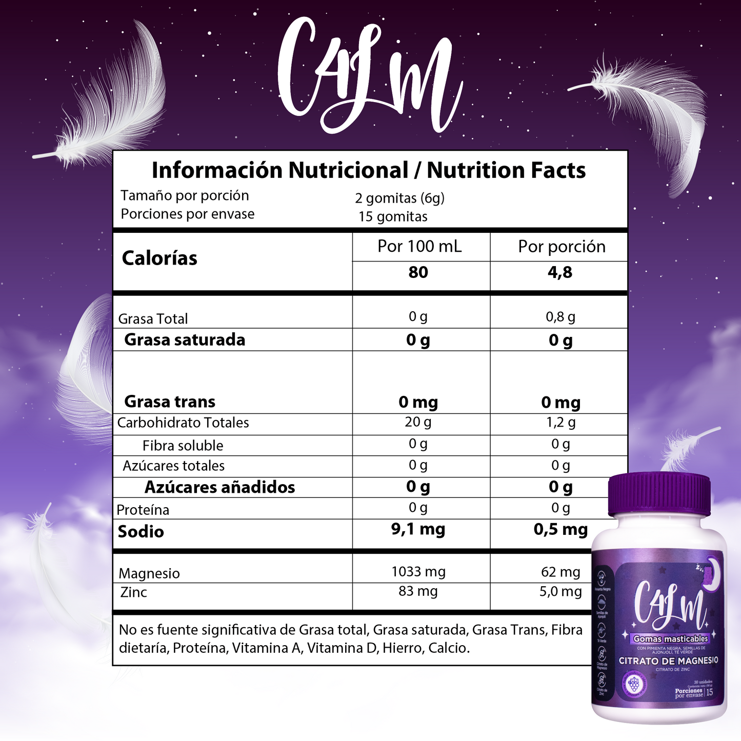 Cómo dormir mejor por las noches.
Remedios naturales para el insomnio.
Gomas para el estrés y la ansiedad.
Suplementos para mejorar la calidad del sueño.
Productos naturales para reducir el estrés.
Cómo manejar el estrés en el trabajo.
Alimentos que ayudan a dormir.
Beneficios de la melatonina.
Cómo dormir rápido y sin estrés.
Suplementos para el sueño con registro INVIMA.